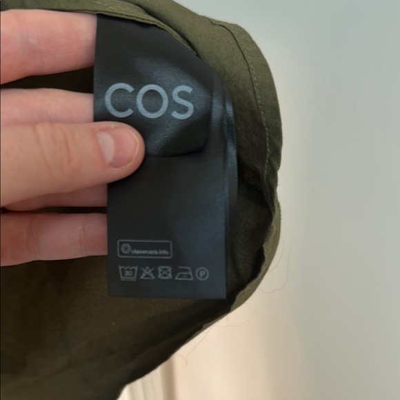 COS Women's Olive Green Dress - Picture 3 of 6